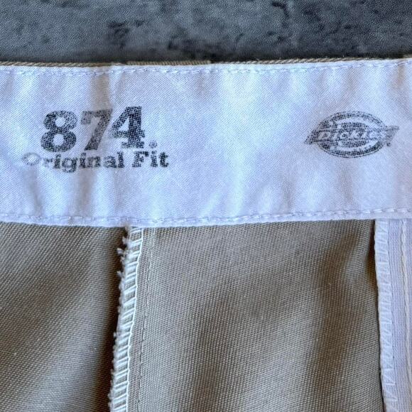 Vintage Baggy Dickies 874 Y2K Streetwear Skater Grunge Cyber Pants - Picture 4 of 4